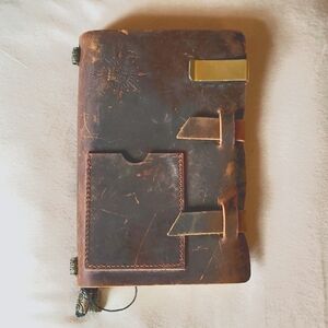 Skymark Handmade Leather Journal/ Notebook Refillable